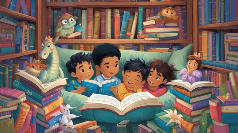 Sagor för barn berättelser som formar fantasin